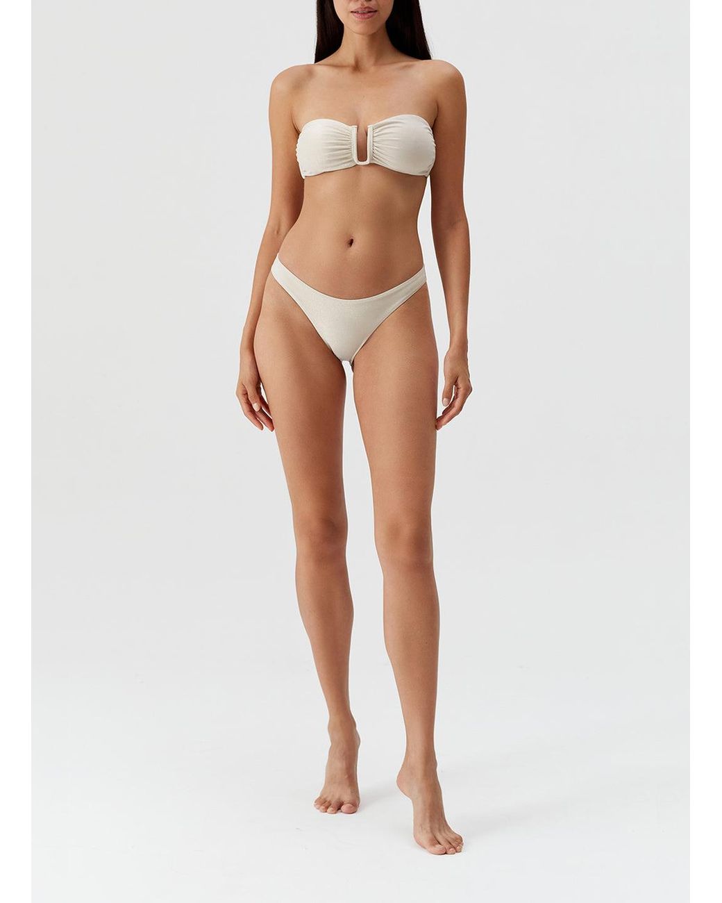 Melissa Odabash White Prague Bikini Top