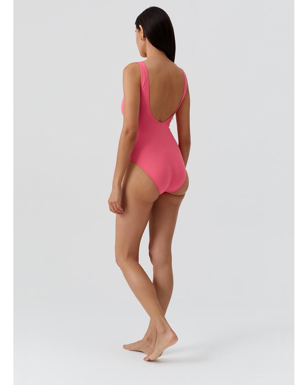 Melissa Odabash Pink Nevada Coral Swimsuit