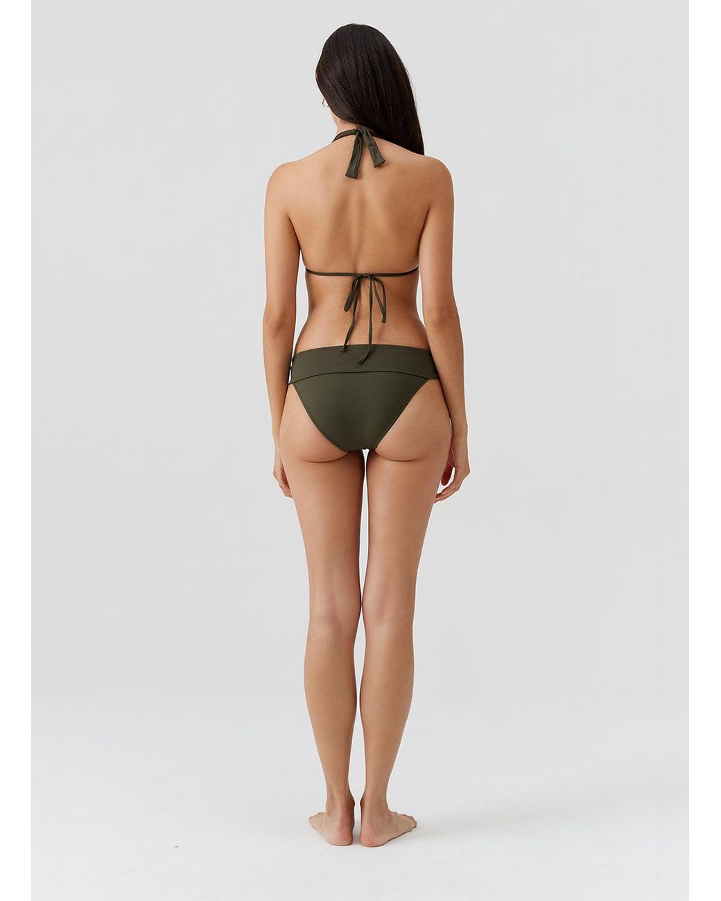 Melissa Odabash Green Grenada Bikini Top