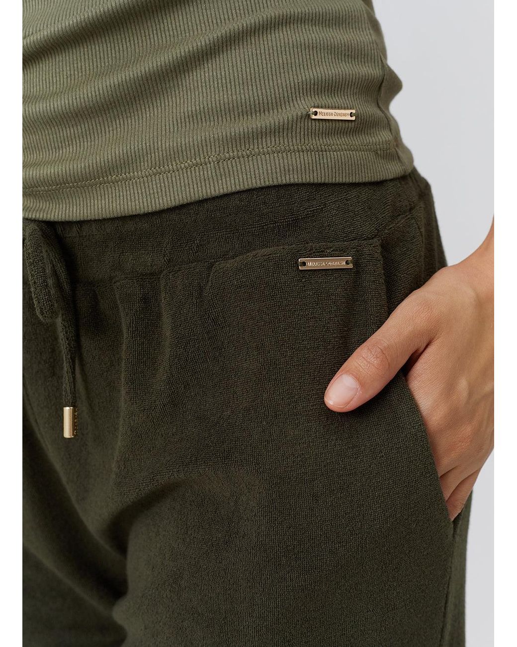 Melissa Odabash Green Betty Trousers