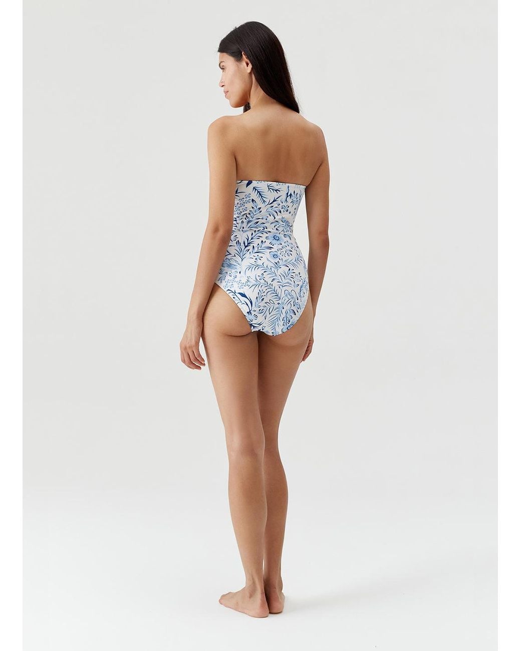 Melissa Odabash Blue Corfu Swimsuit