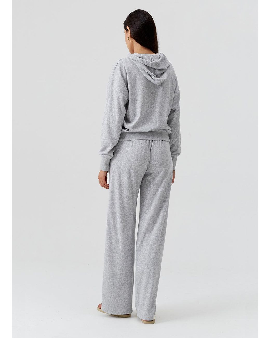 Melissa Odabash Gray Betty Trousers