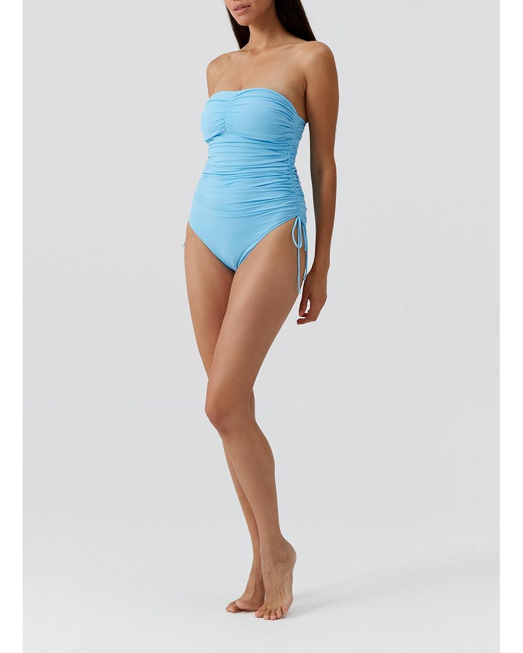 Melissa Odabash Blue Sydney Celeste Swimsuit