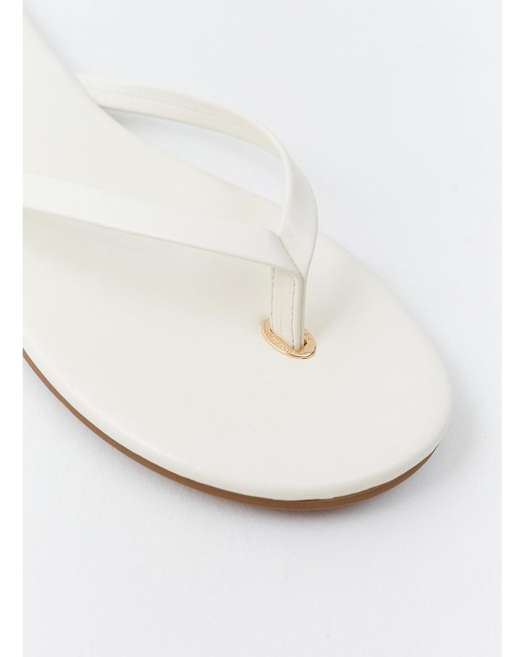 Melissa Odabash White Sandals Ivory