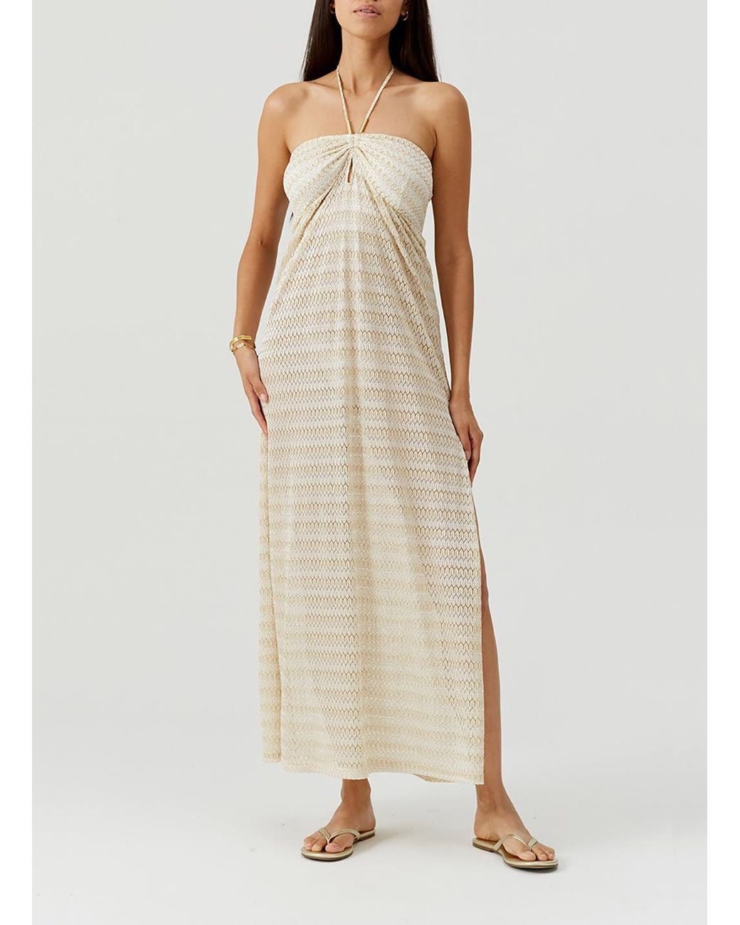 Melissa Odabash White Mila Dress