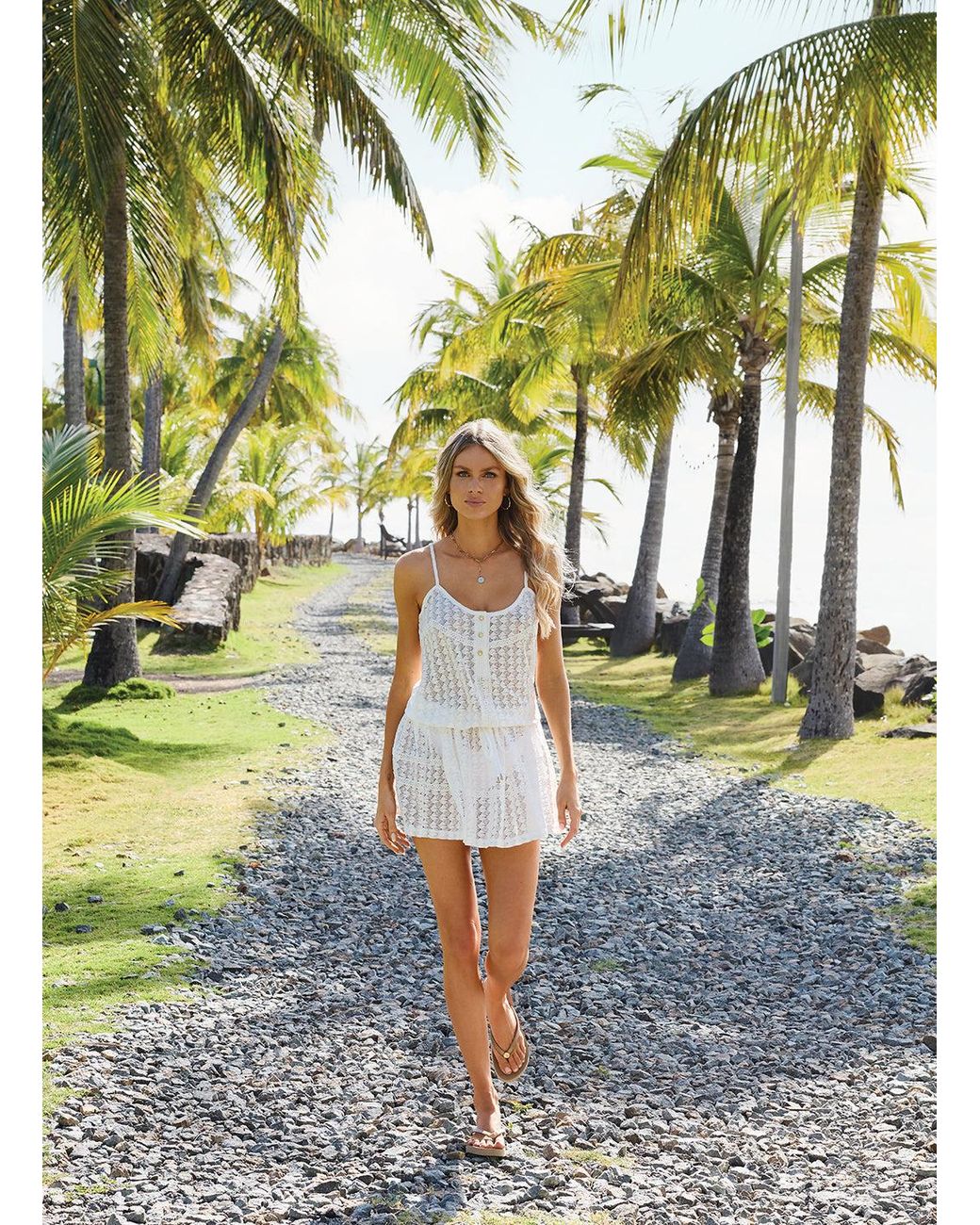 Melissa Odabash White Bailey Dress