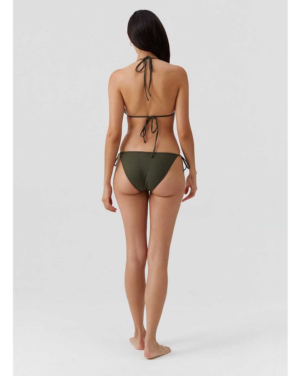 Melissa Odabash Green Malibu Bikini Top