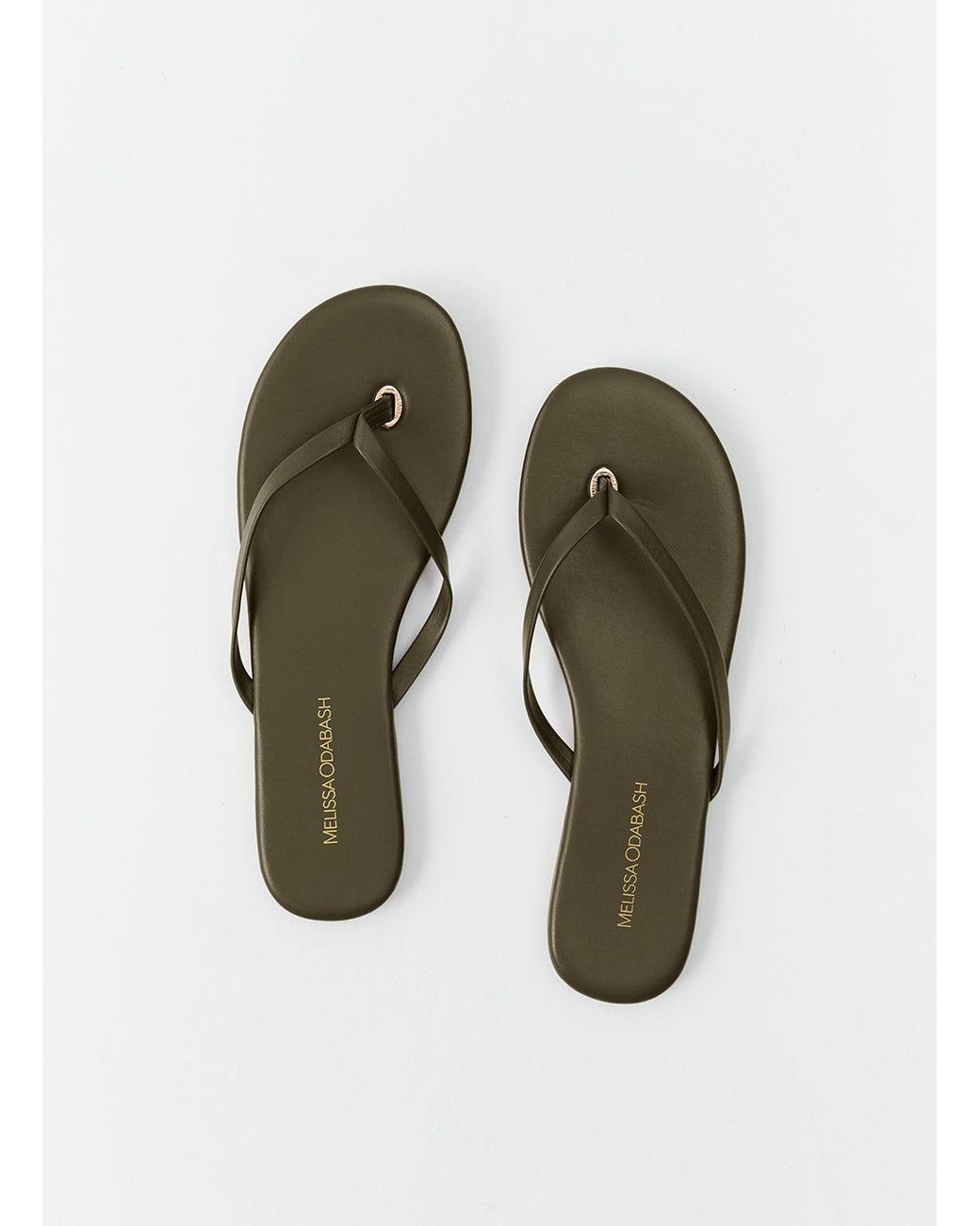 Melissa Odabash Green Sandals