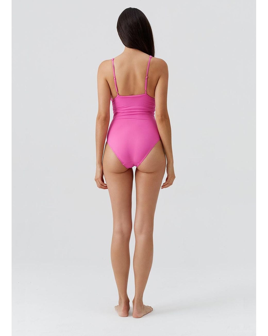 Melissa Odabash Pink Panarea Swimsuit