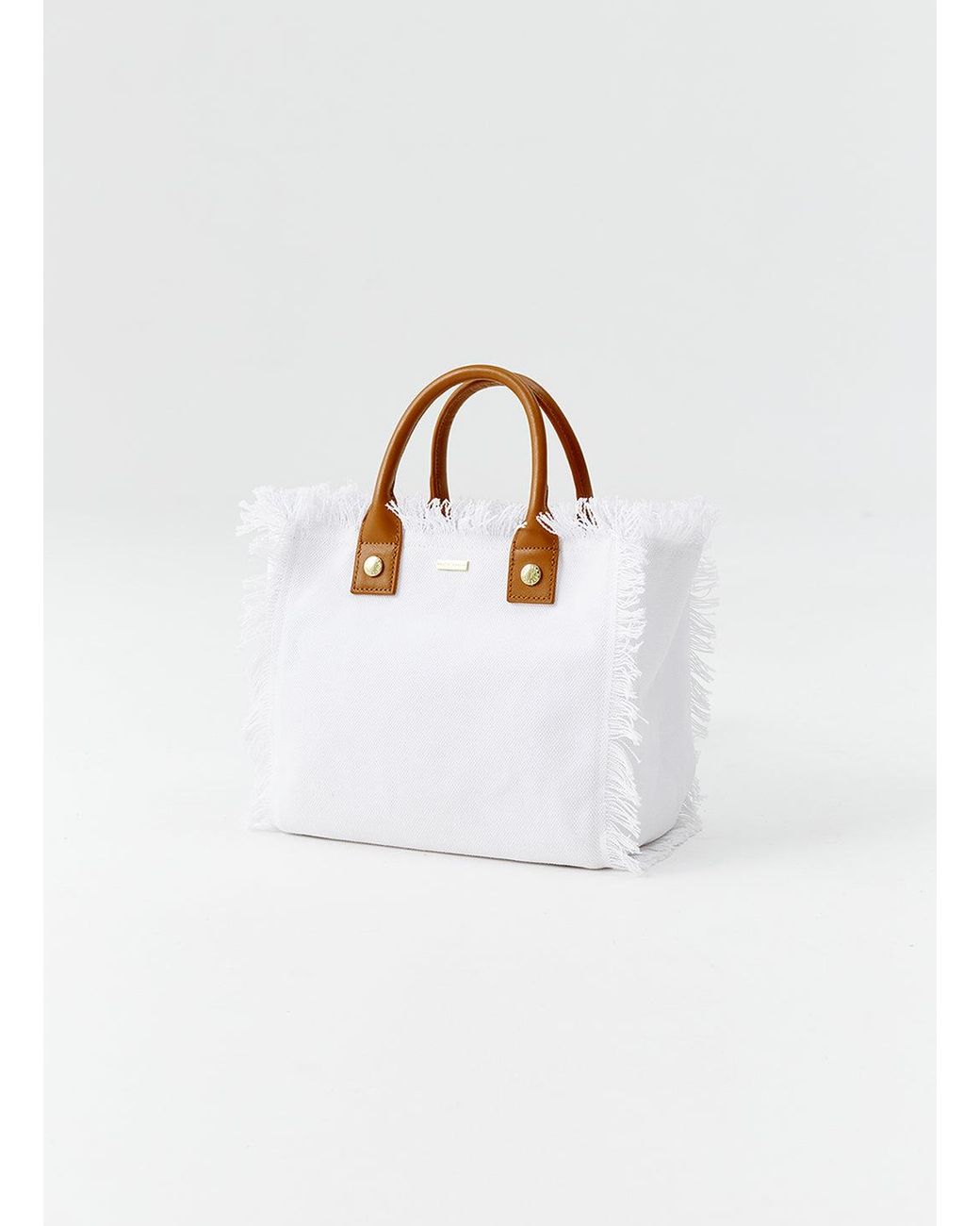 Melissa Odabash White Porto Cervo Bag