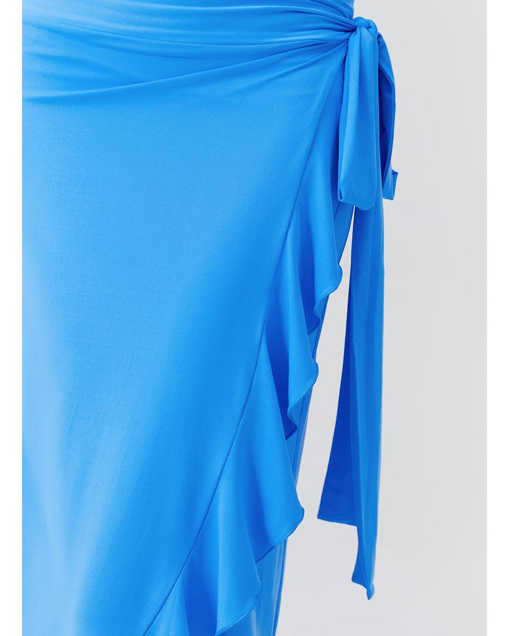 Melissa Odabash Blue Cassidy Ocean Skirt
