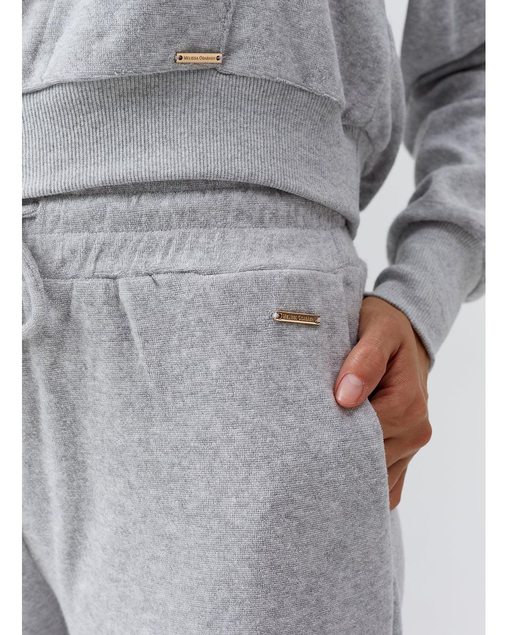 Melissa Odabash Gray Betty Trousers