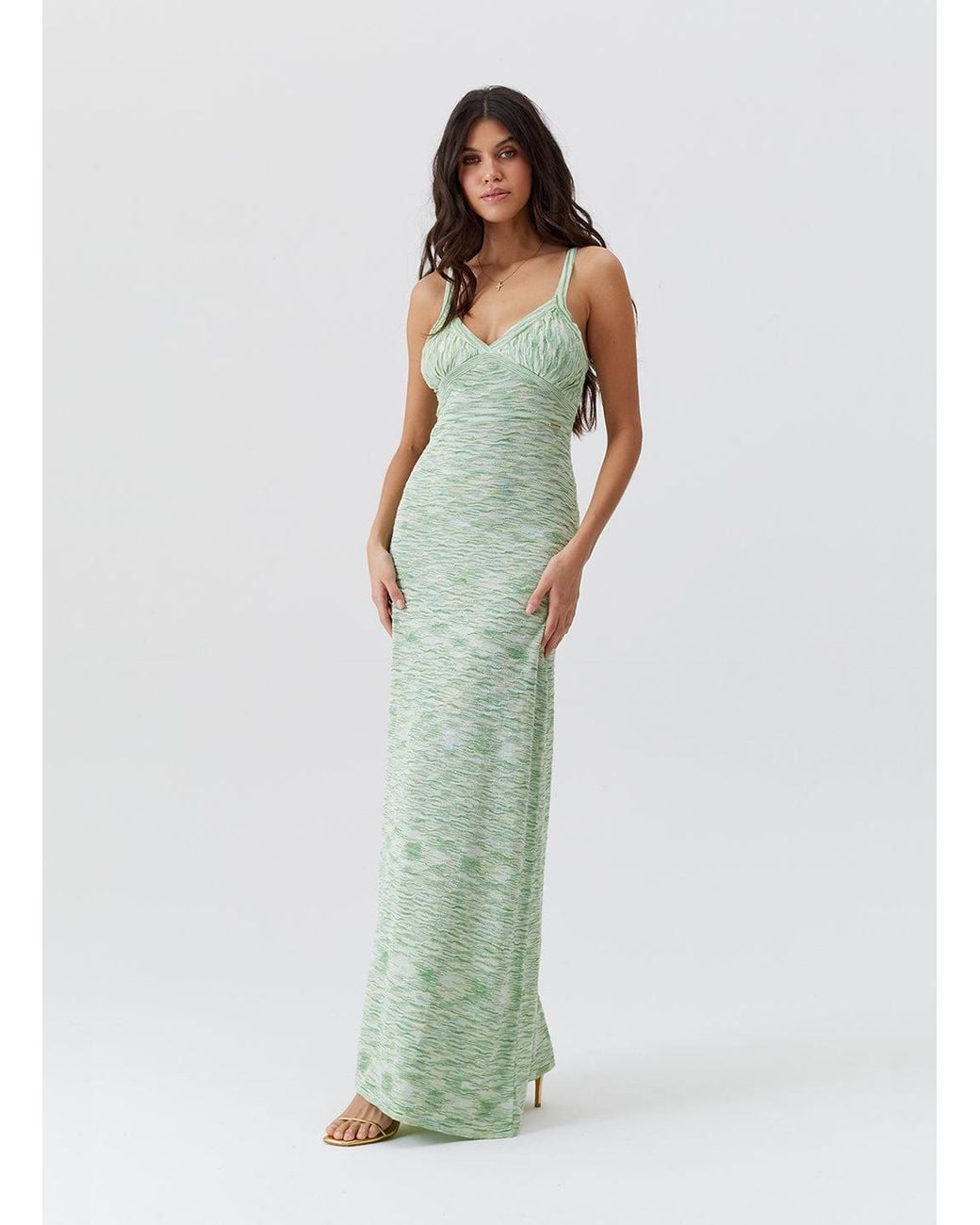 Melissa Odabash Green Colada Dress