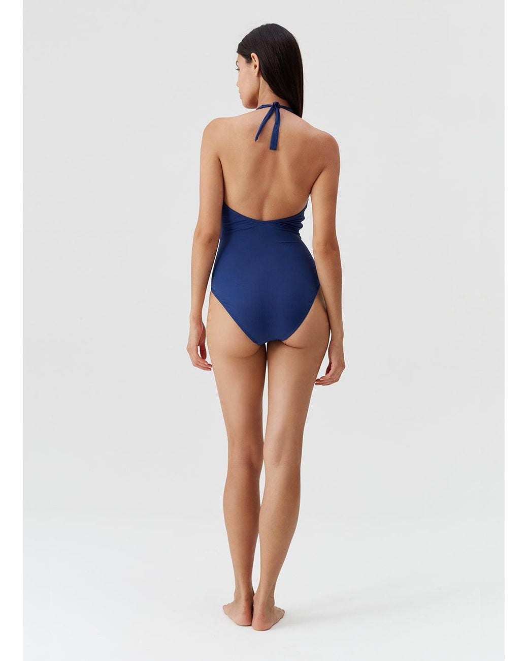 Melissa Odabash Blue Balearic Swimsuit