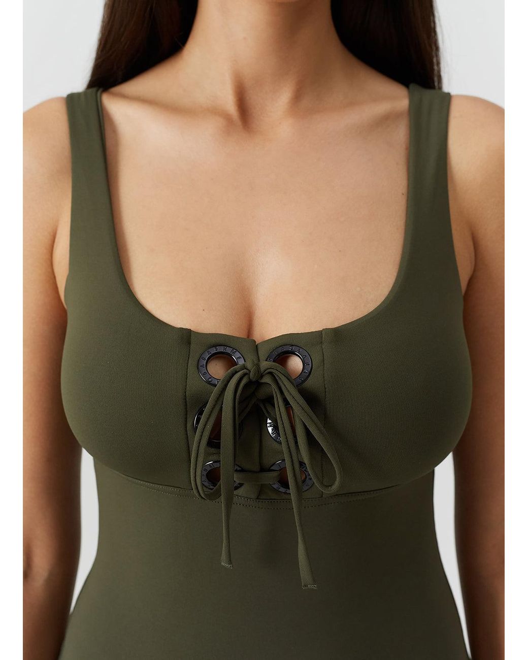 Melissa Odabash Green London Swimsuit