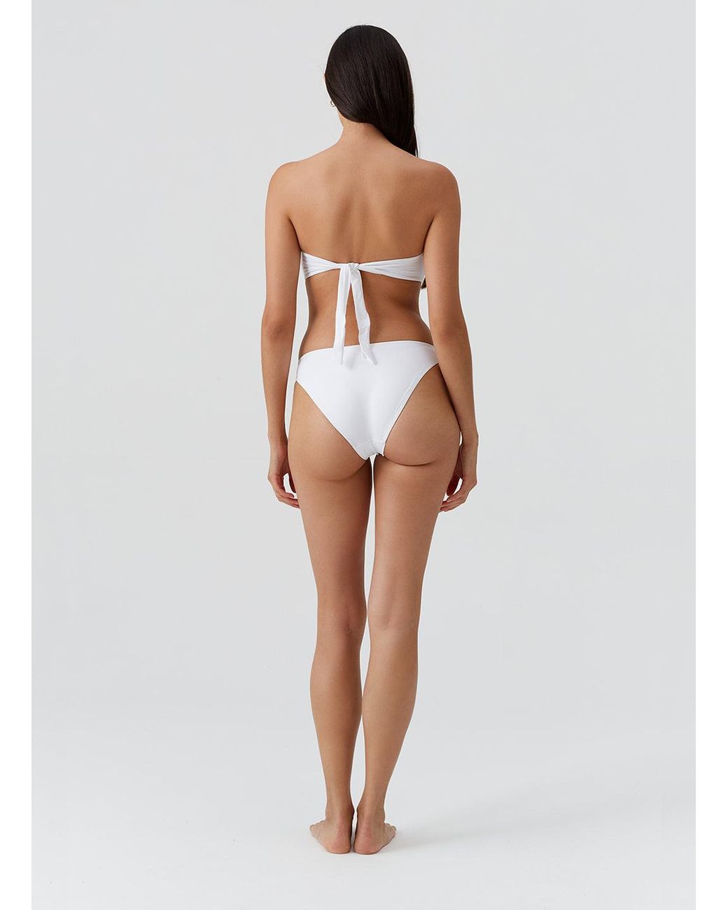 Melissa Odabash White Barcelona Bikini Bottom