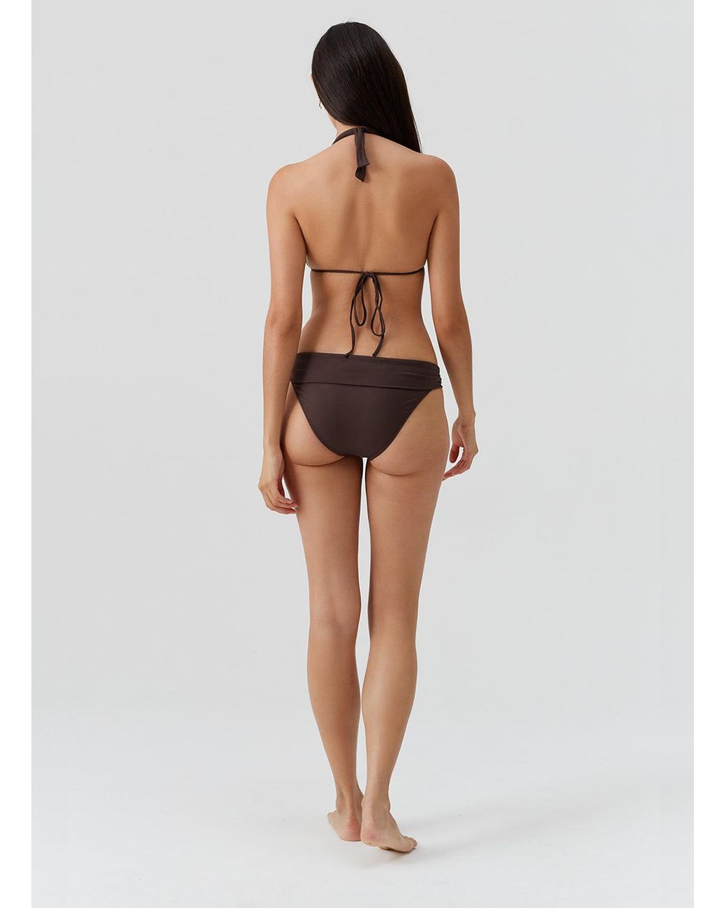 Melissa Odabash Brown Grenada Bikini Top