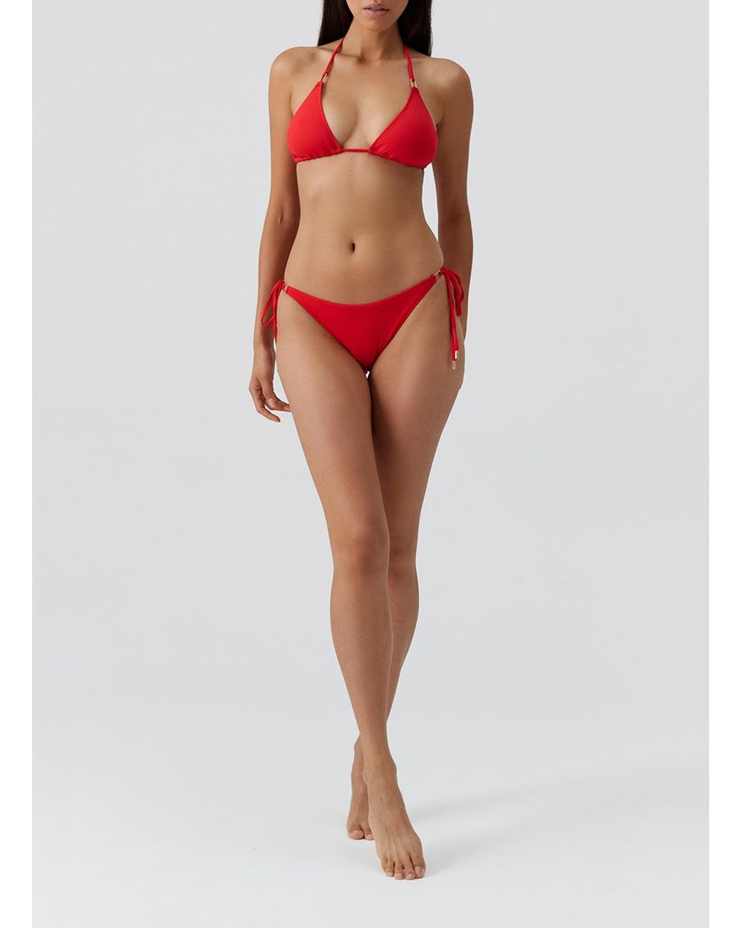 Melissa Odabash Red Cancun Bikini Top