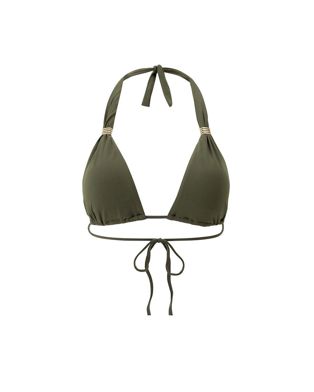 Melissa Odabash Green Grenada Bikini Top