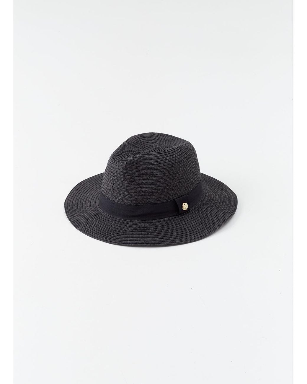 Melissa Odabash Blue Fedora Hat