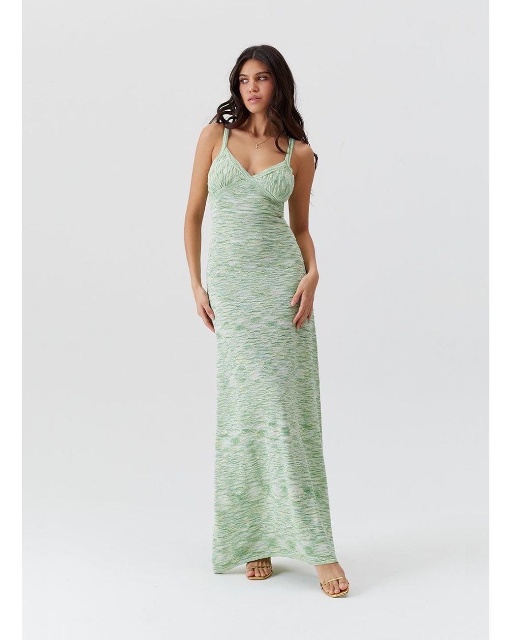 Melissa Odabash Green Colada Dress