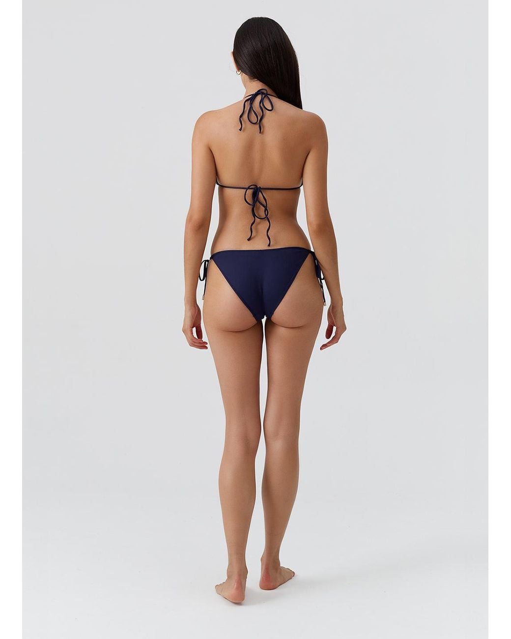 Melissa Odabash Blue Cancun Bikini Top