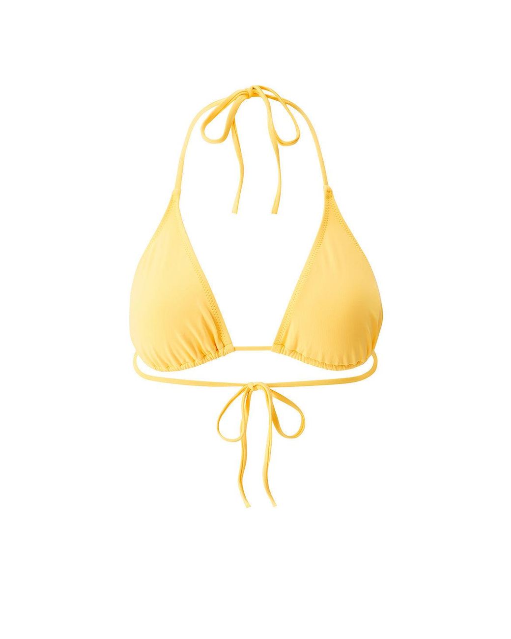Melissa Odabash Metallic Malibu Sunflower Bikini Top