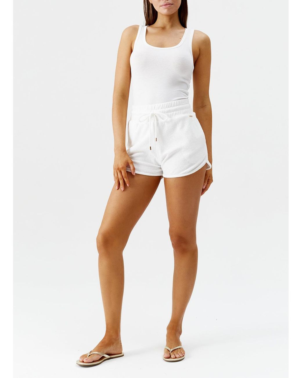 Melissa Odabash White Exclusive Cora Vest
