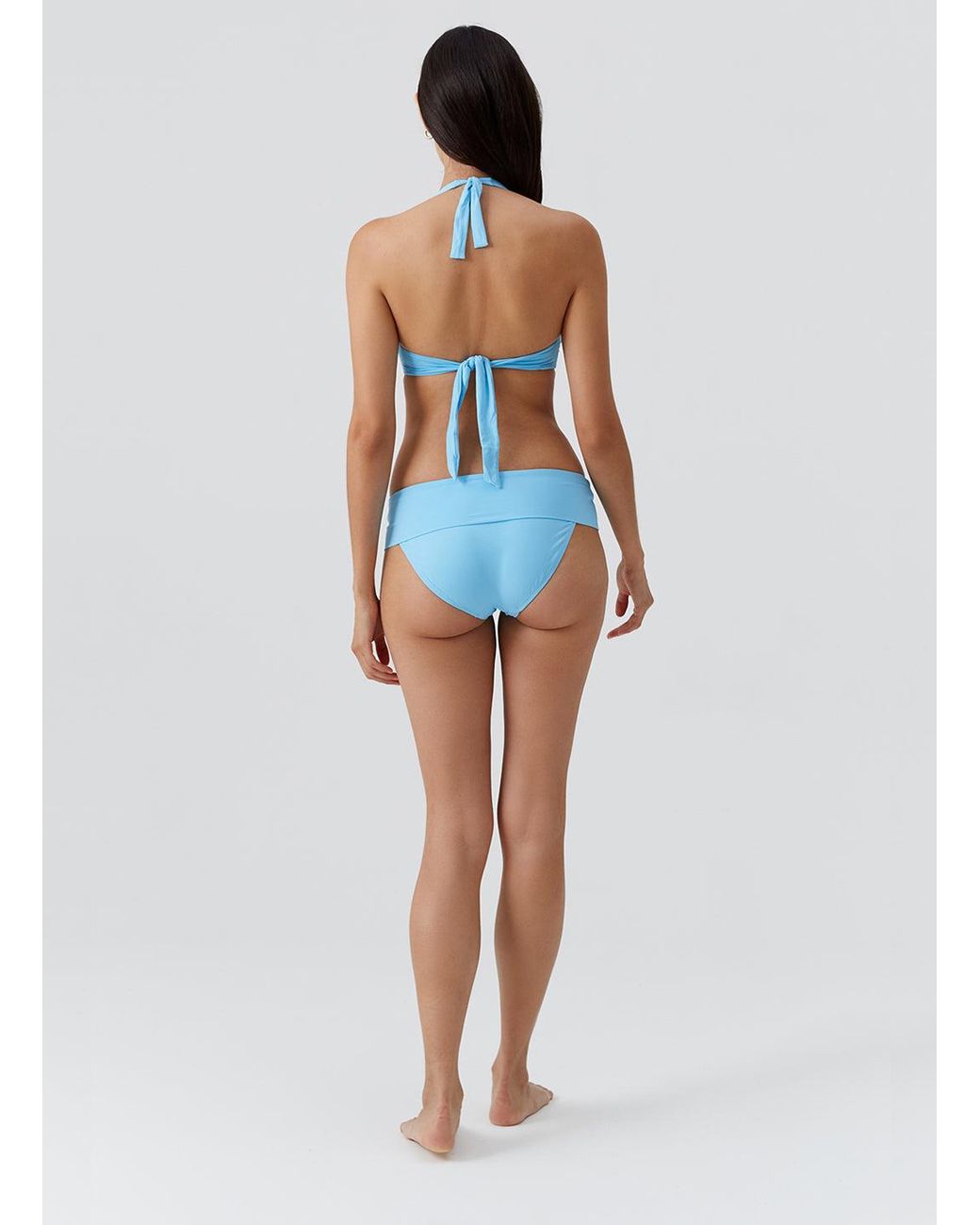 Melissa Odabash Blue Brussels Celeste Bikini Bottom