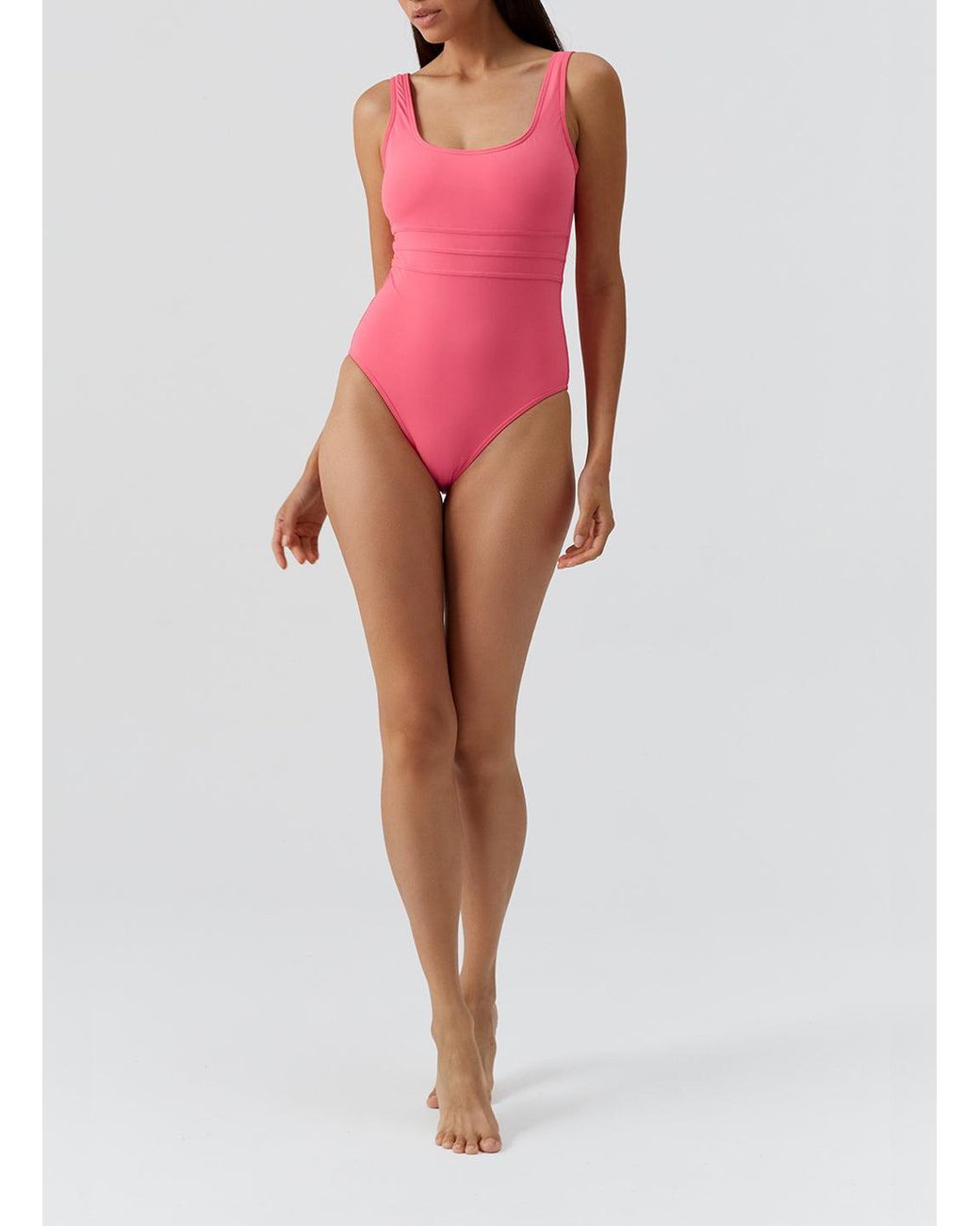 Melissa Odabash Pink Nevada Coral Swimsuit