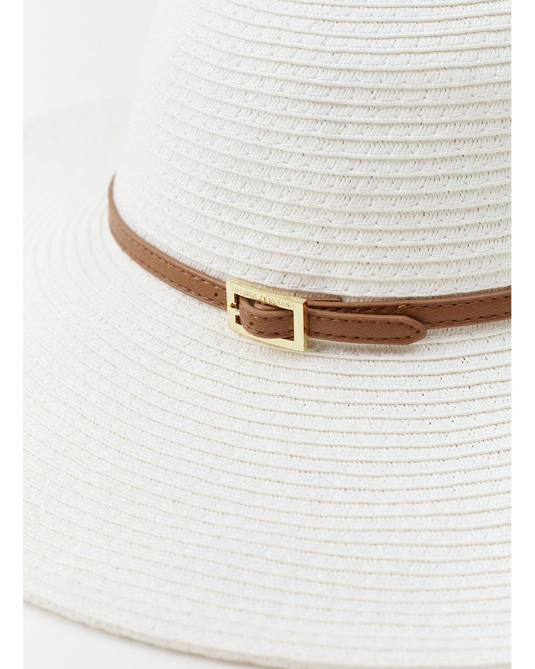 Melissa Odabash White Jemima Hat