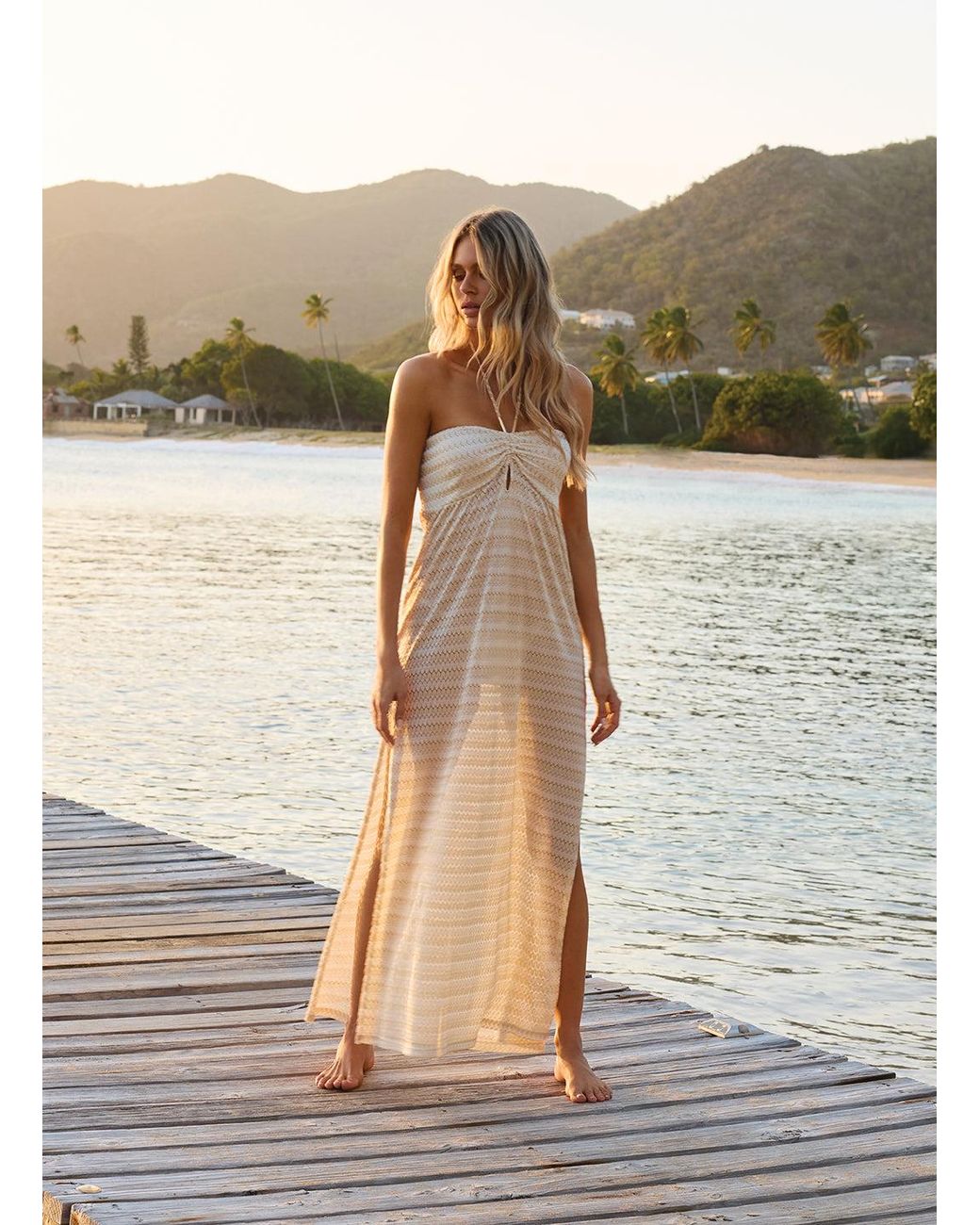 Melissa Odabash White Mila Dress