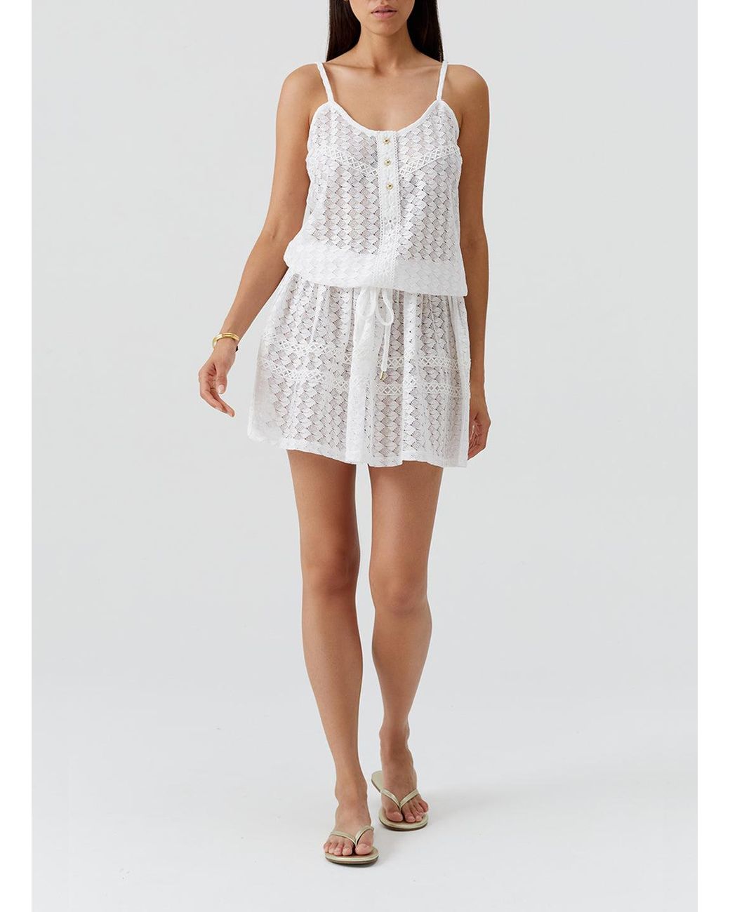 Melissa Odabash White Bailey Dress