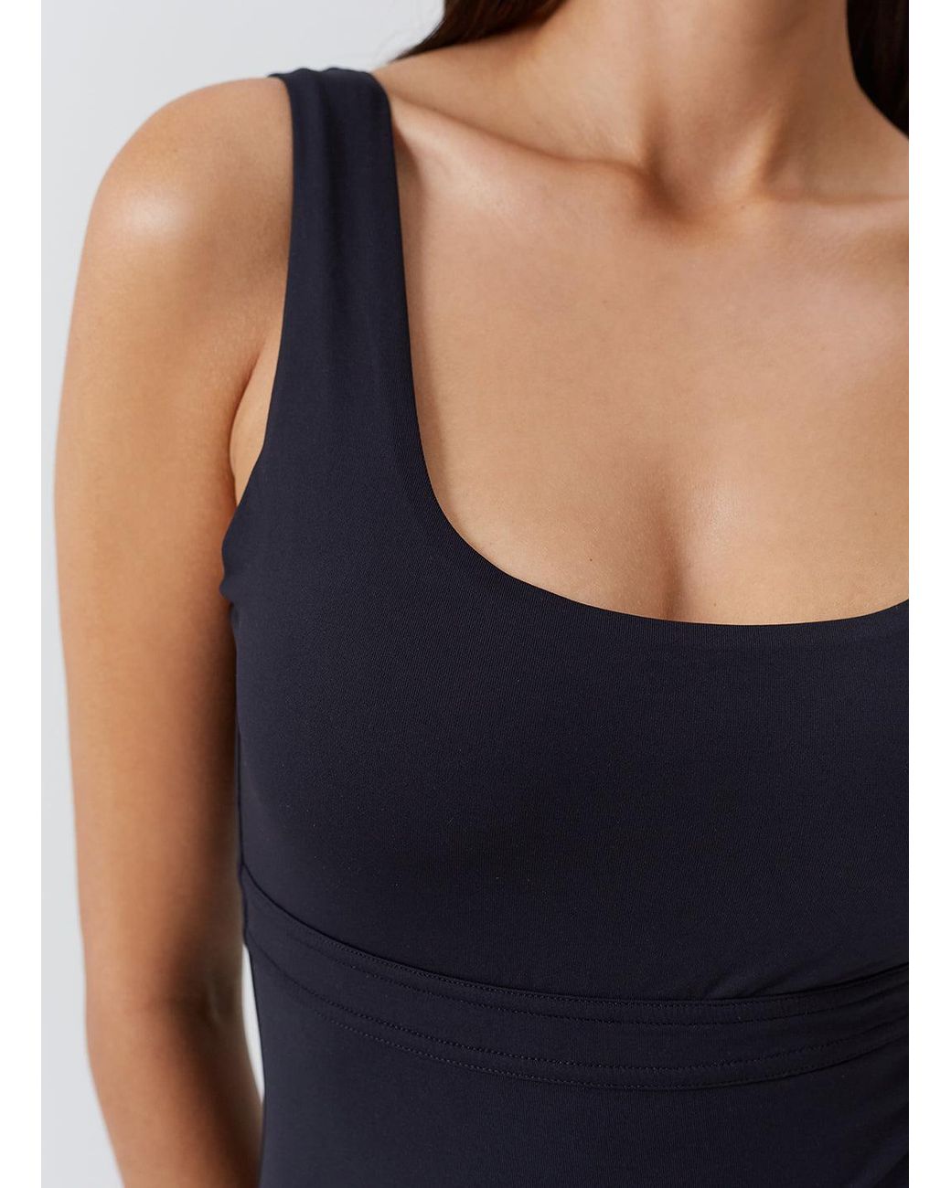 Melissa Odabash Blue Kos Swimsuit