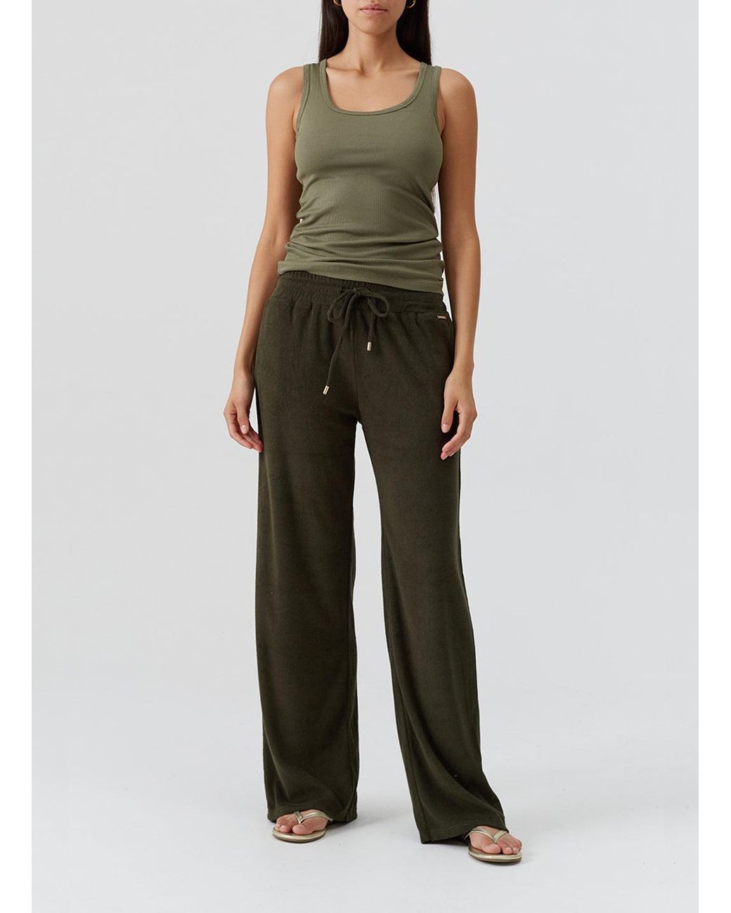 Melissa Odabash Green Exclusive Cora Vest