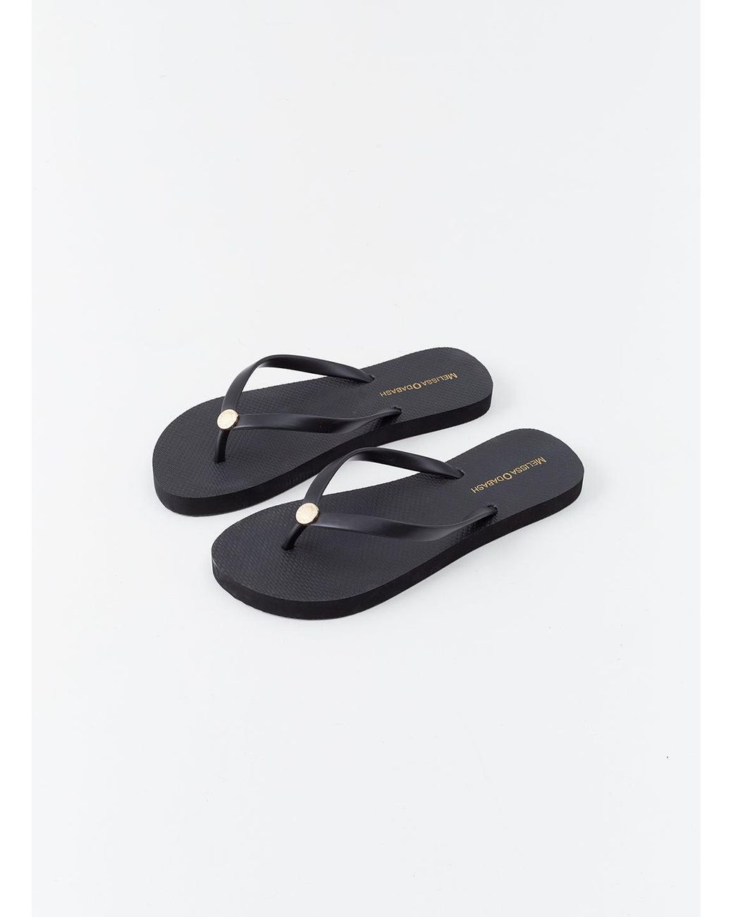 Melissa Odabash Blue Rubber Flip Flop