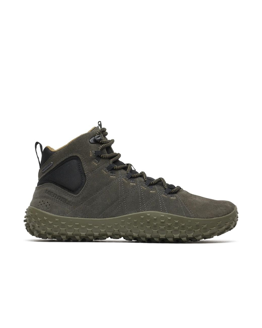 Merrell Black Wrapt Mid Waterproof for men