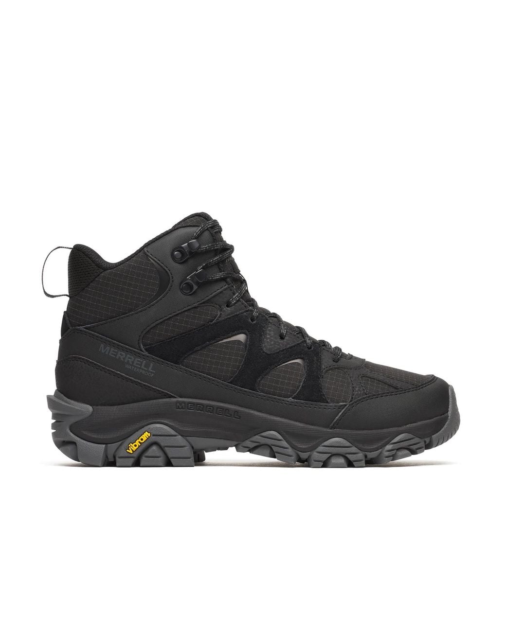 Merrell Black Thermo Snow Grip Mid Waterproof