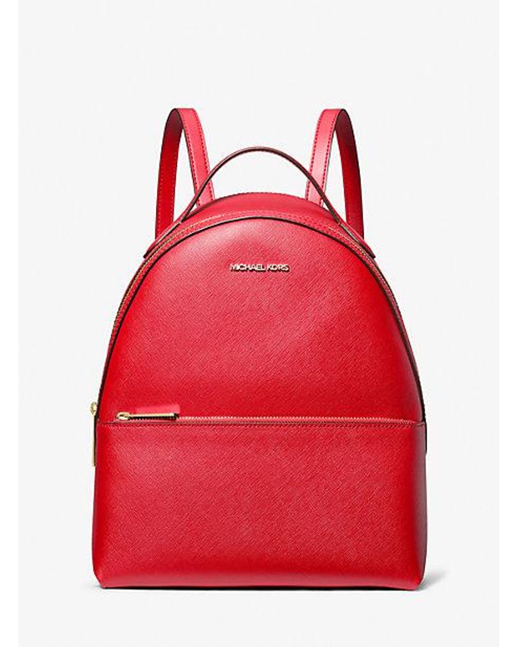 Michael Kors Sheila Medium Backpack in Red | Lyst display picture 1