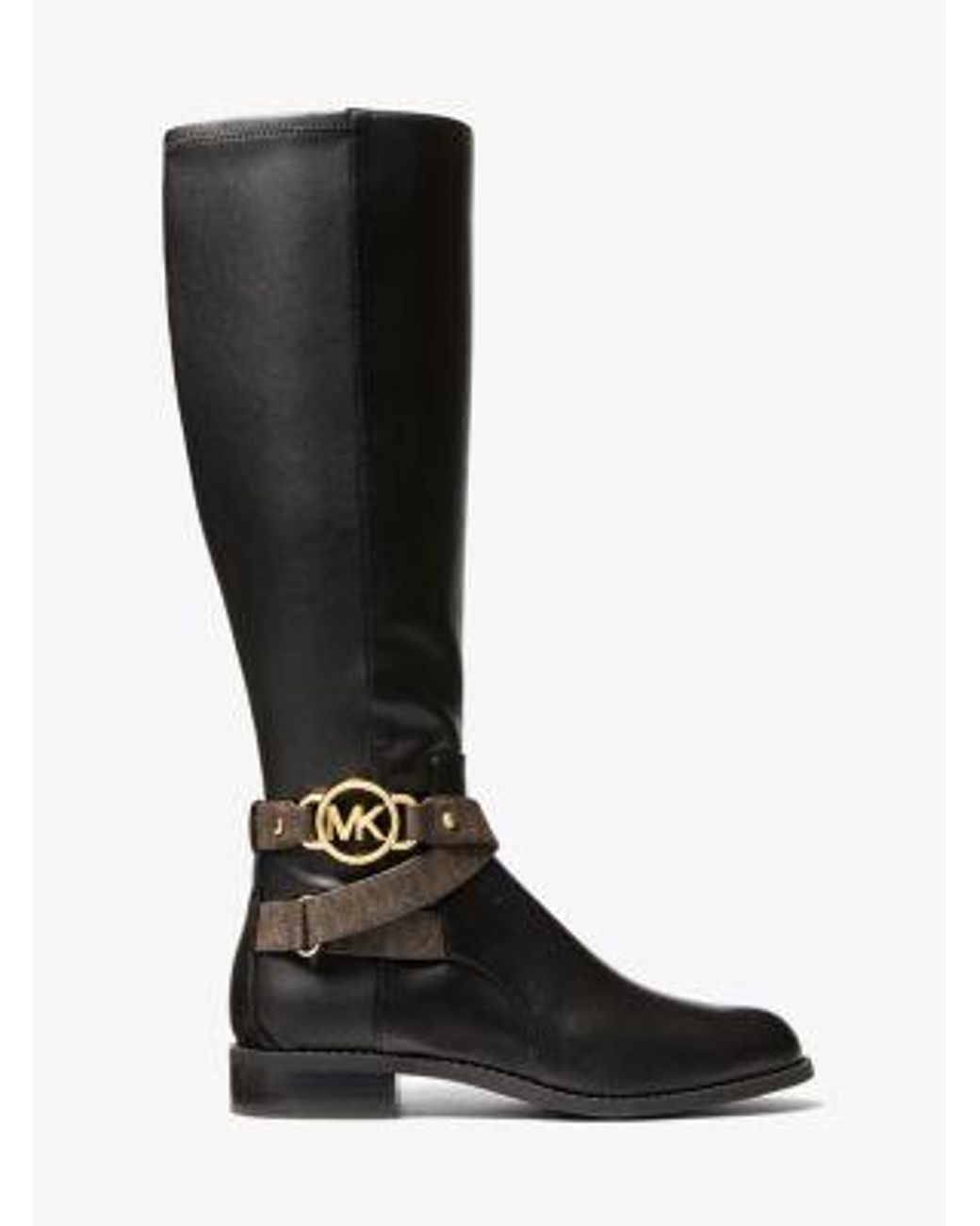 Mk brown and black boots hot sale