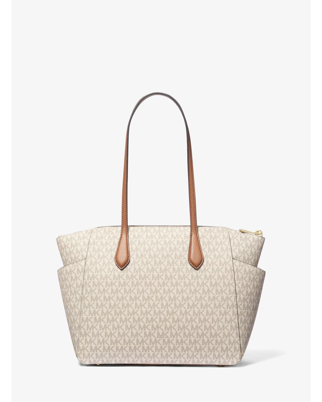MICHAEL Michael Kors Natural Mk Marilyn Medium Logo Tote Bag