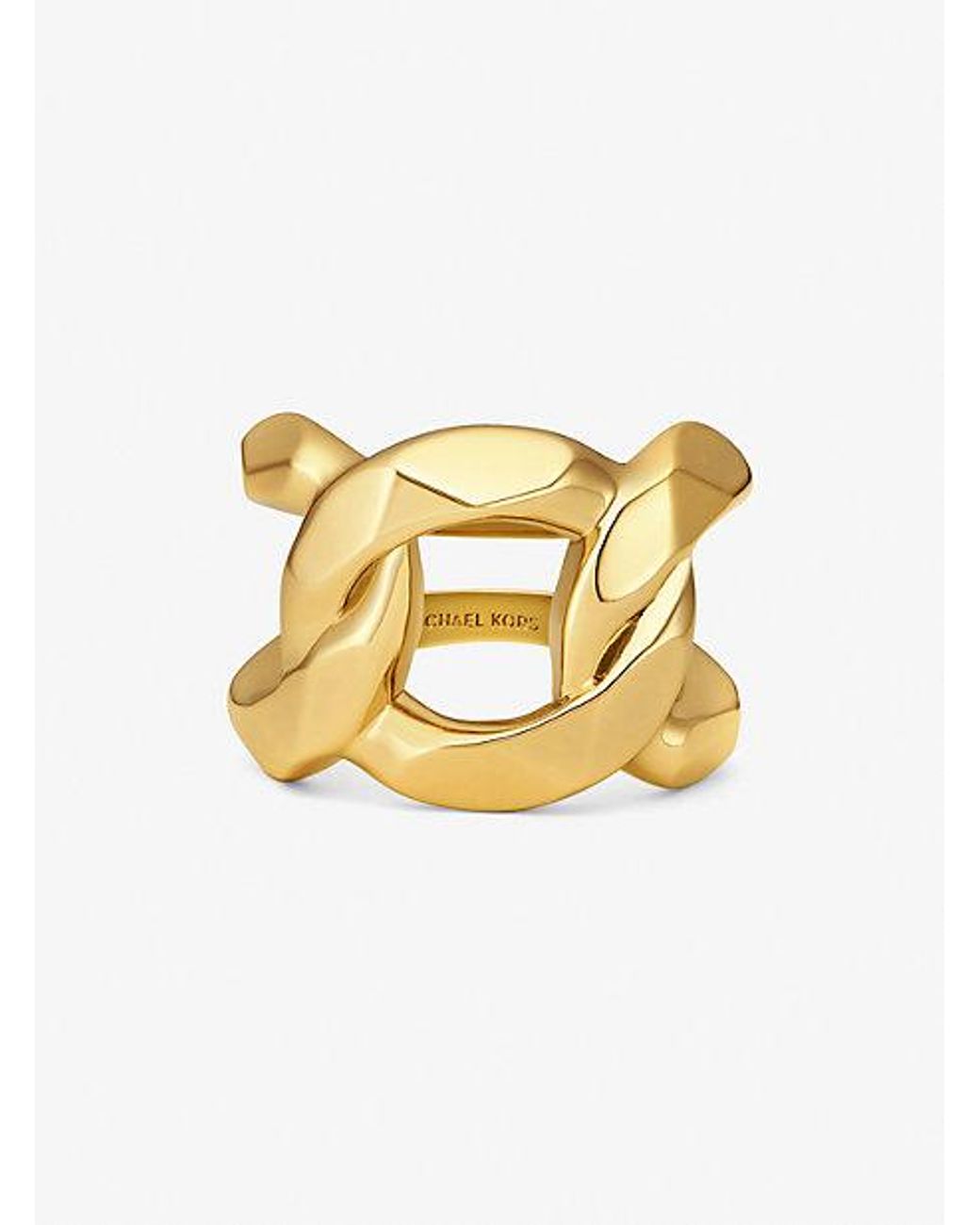 Michael kors ring gold sale