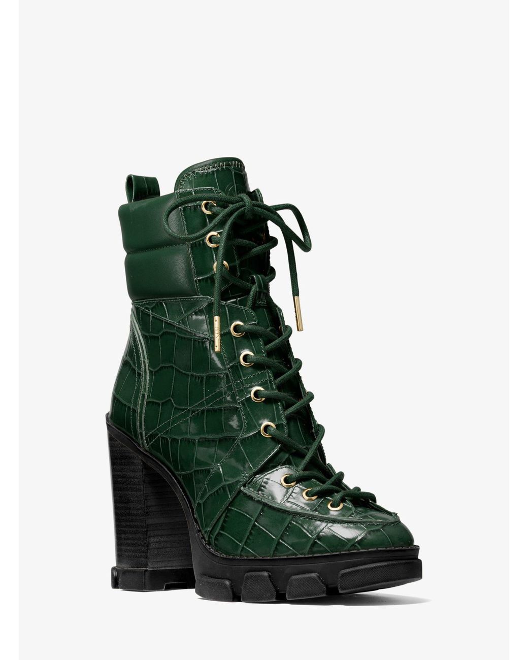 michael kors crocodile boots