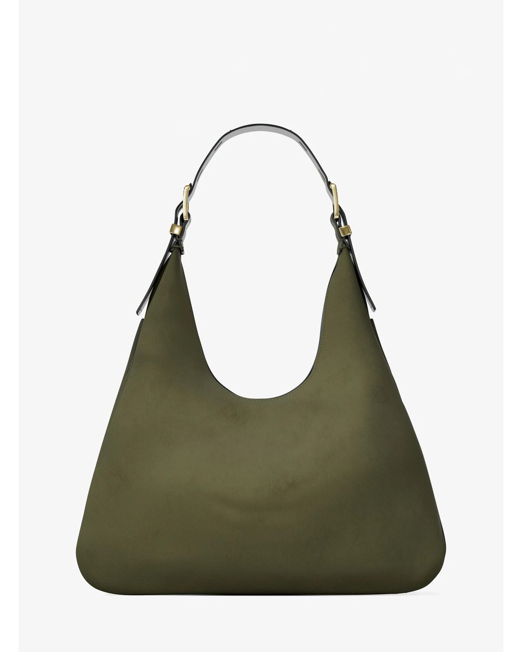 MICHAEL Michael Kors Green Mk Nolita Large Nubuck Hobo Shoulder Bag
