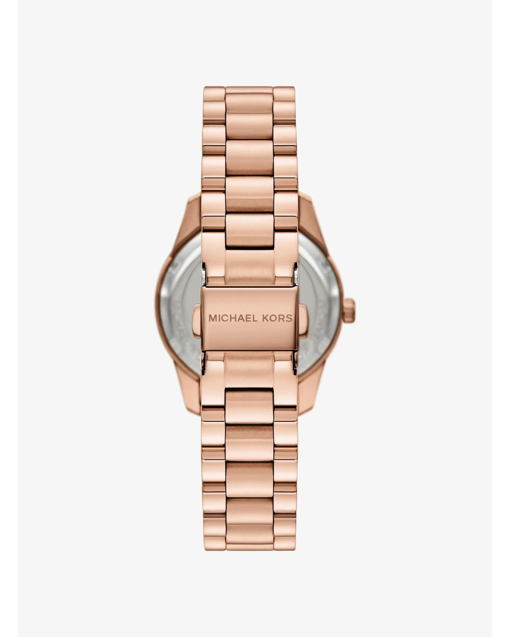 Michael Kors Blue Mk Mini Lexington Pavé-Tone Watch