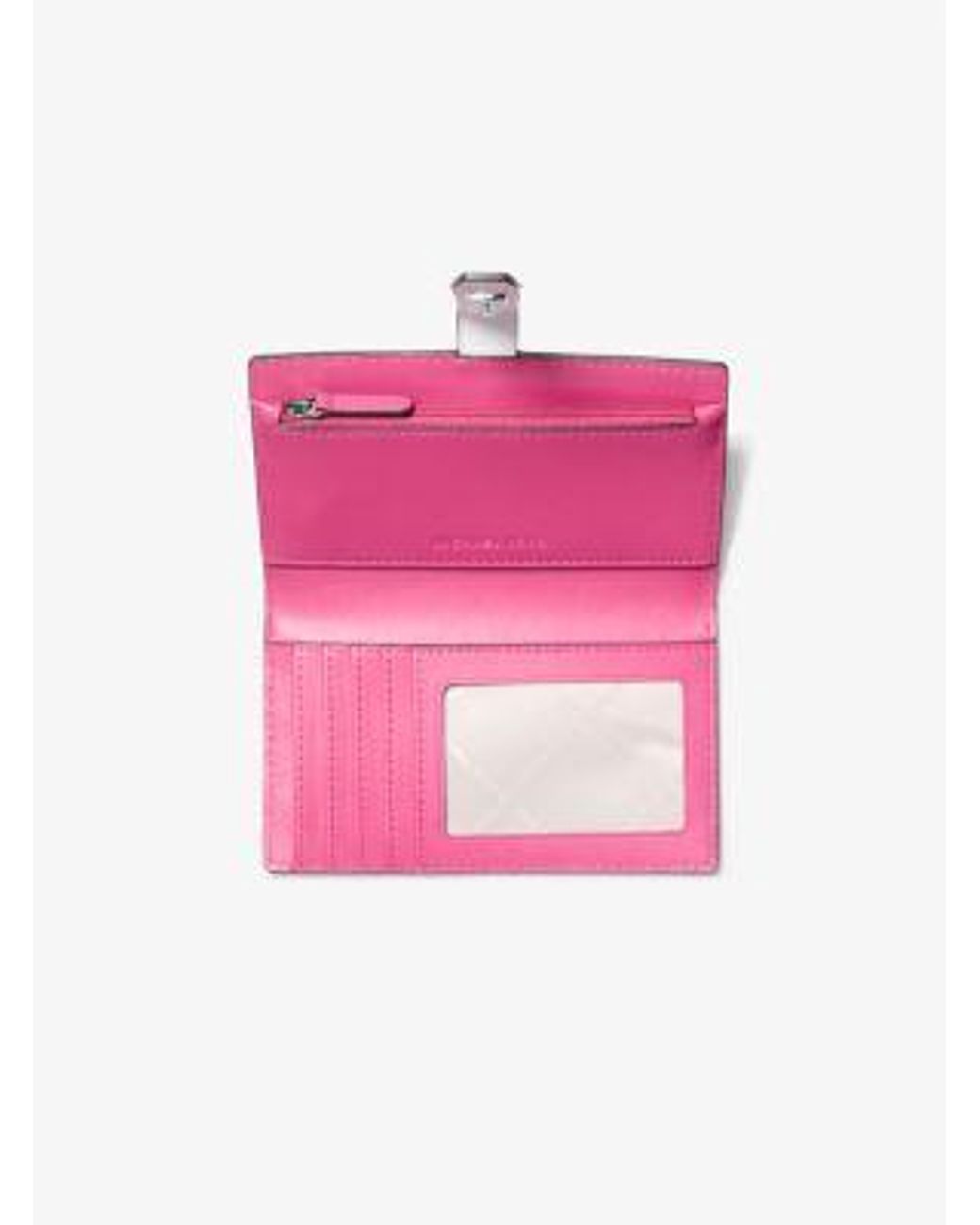 Michael Kors Greenwich Medium Zebra Signature Logo Wallet in