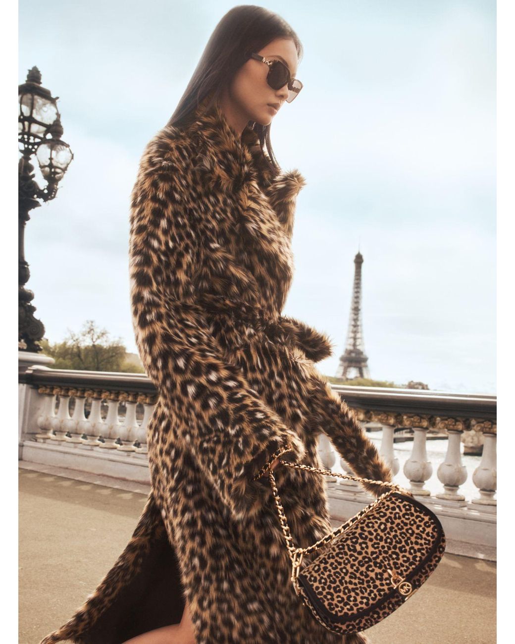 Michael kors leopard vest clearance