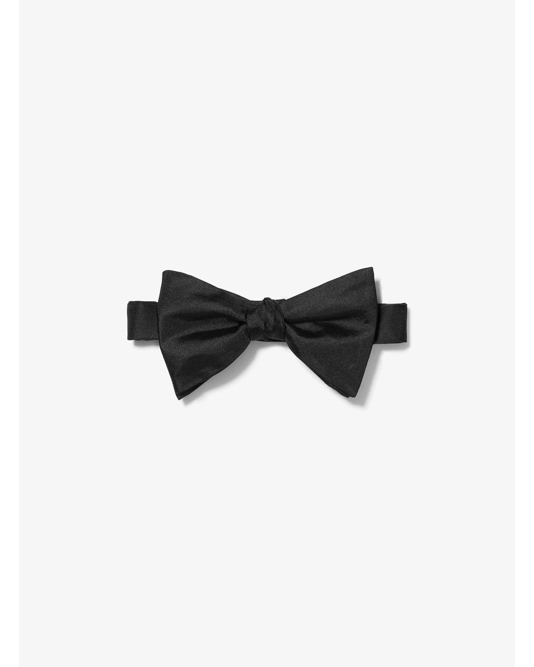 Michael Kors Black Mk Silk Bowtie for men