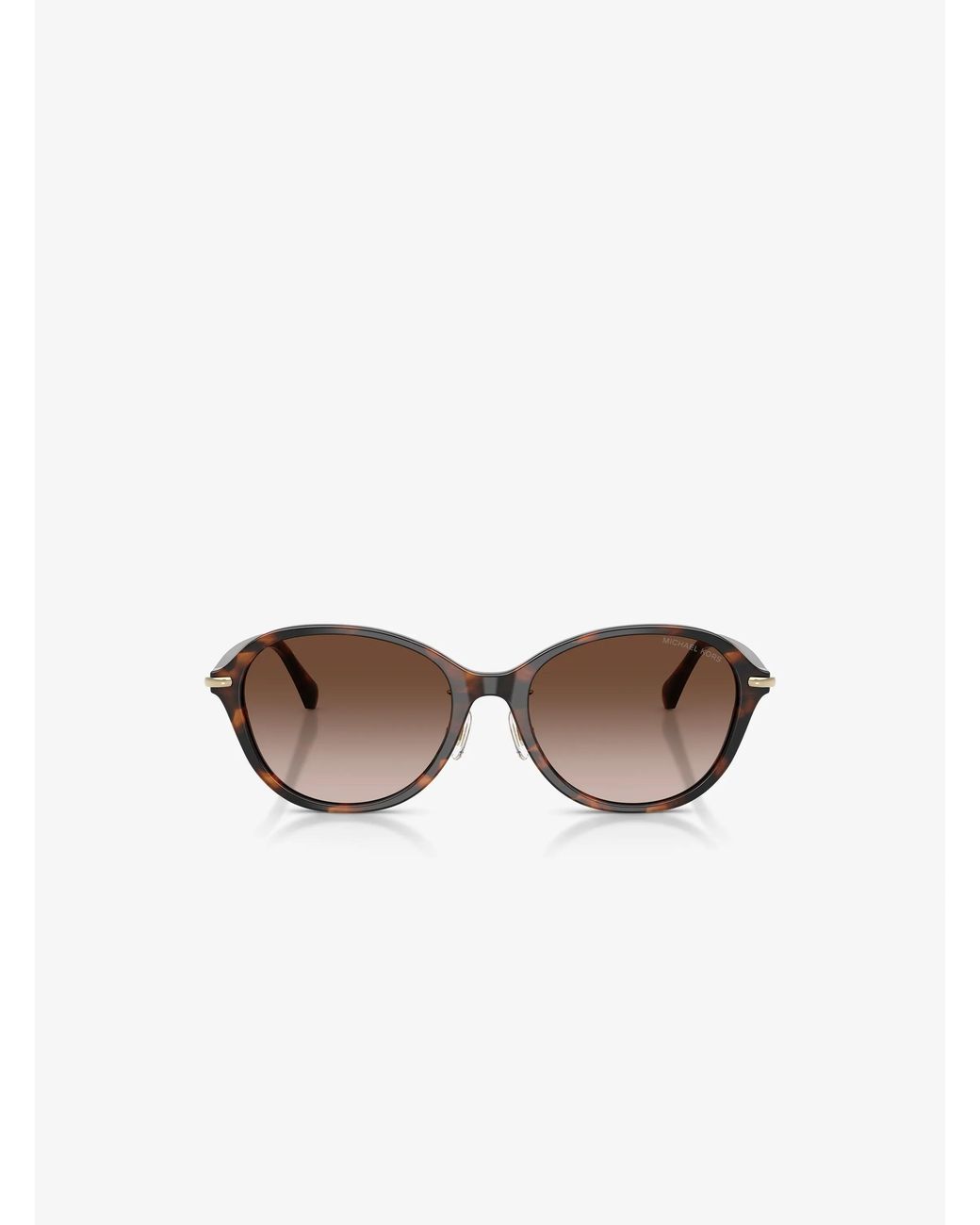 Michael Kors White Mk Half Moon Sunglasses