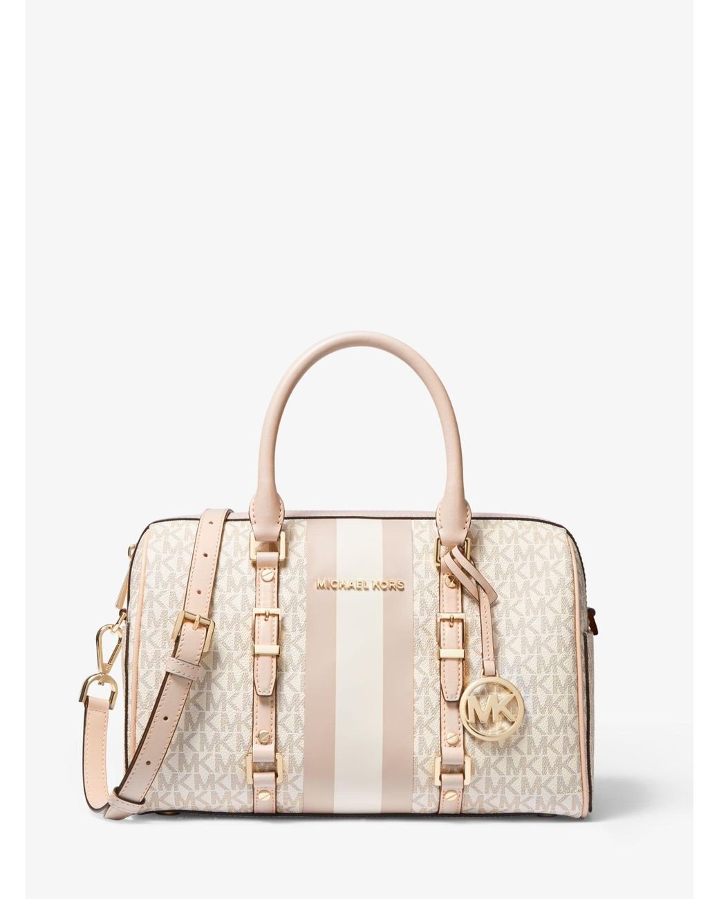 Michael kors sale bedford handbag pink